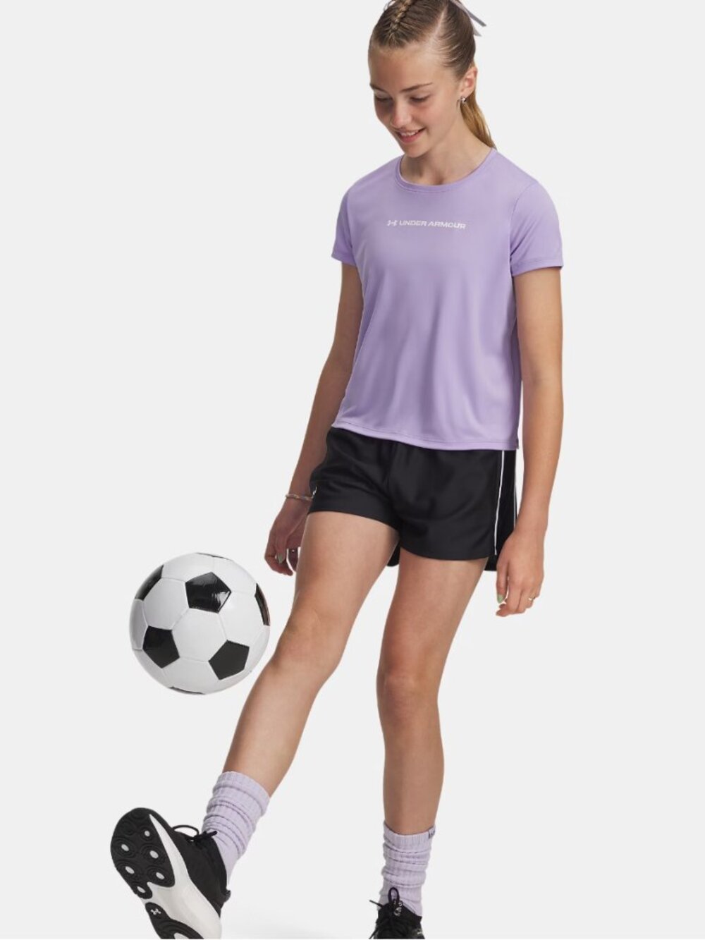 Under Armour Girls' UA Tech Play Up Shorts